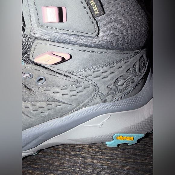 HOKA Kaha 2 GTX Gore-Tex Hiking Vibram Boots Shoes size 7 women’s - Picture 5 of 8